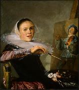 Judith leyster Self Portrait oil painting on canvas